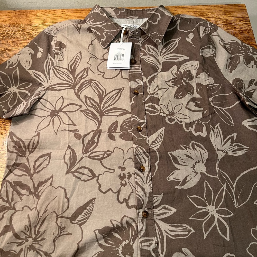Banks Journal Hawaiian shirt - size S - Brand new w/ tags